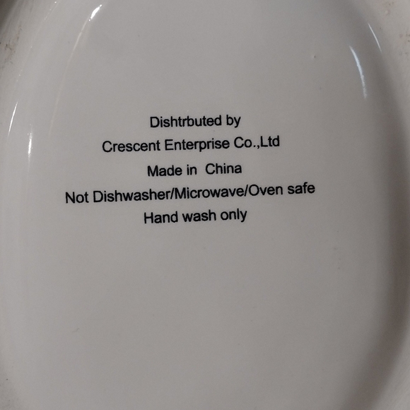 Crescent Enterprise White Ceramic Bunny Bowl / Planter - Picture 6 of 10